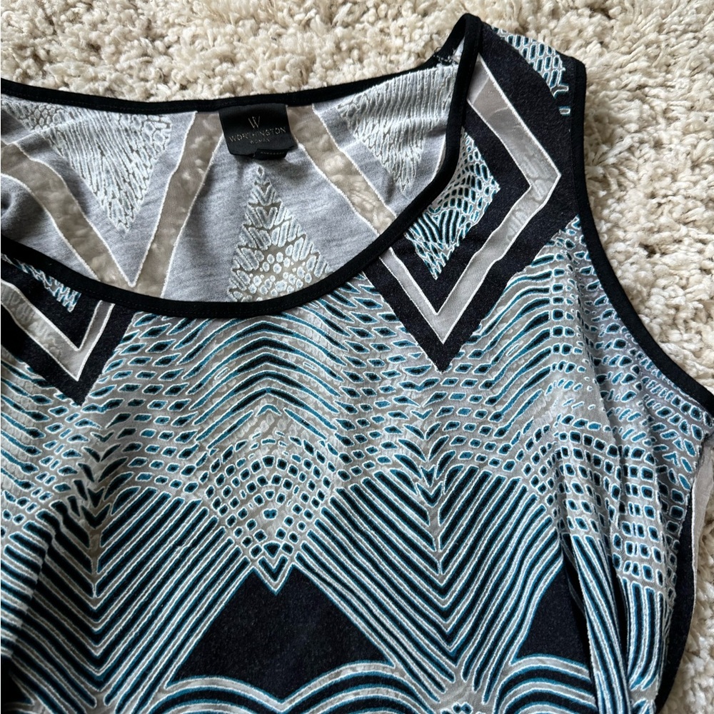 Worthington Tribal Simple Basic Summer Breathable… - image 3